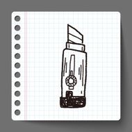 knife doodle N13