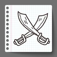 knife doodle N15