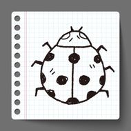 Ladybug doodle N3