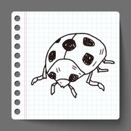 Ladybug doodle N4