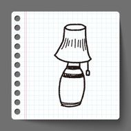 lamp doodle N26