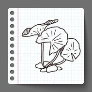 Lotus leaf doodle N2