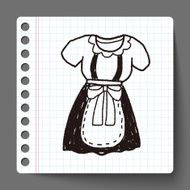 maid clothes doodle N4