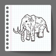 Mammoth doodle N2
