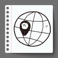 map location doodle N13