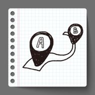 map location doodle N16