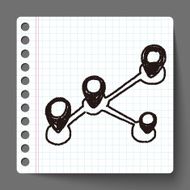 map location doodle N20