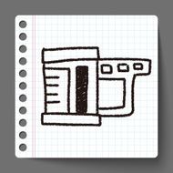 measuring cup doodle drawing N3
