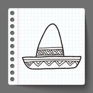 mexican hat doodle N3