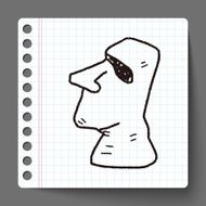 moai doodle N2