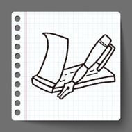 money check doodle drawing N7