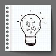 money idea doodle N2