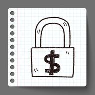 money lock doodle N2