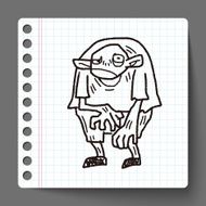 monster doodle N27