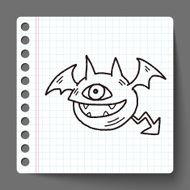 monster doodle N28