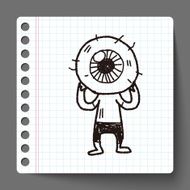 monster doodle N31
