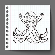 monster doodle N34