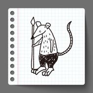 monster doodle N36