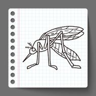 mosquito doodle N2