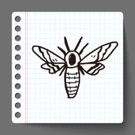 Moth doodle N2