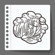 mushroom doodle N12