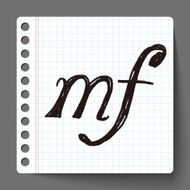 music note doodle N24