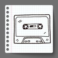 music tape doodle N4