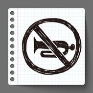 No horn doodle N2