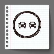 no overtaking doodle N4