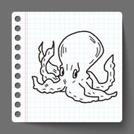 octopus doodle N4