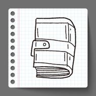 old book doodle N3