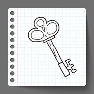 old key doodle N2