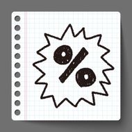 Operation symbol doodle drawing N3