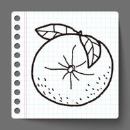 orange doodle N4