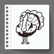 ostrich doodle N4