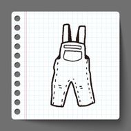 overalls doodle N4