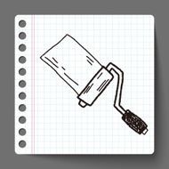 paint brush doodle N4