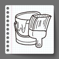 paintbrush doodle N12