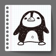 penguin doodle N4
