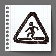 people Crossing doodle N2