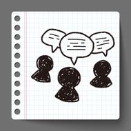 people talk doodle N11