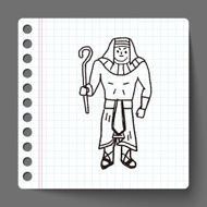 pharaoh doodle N9