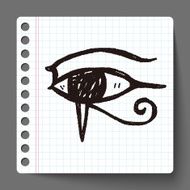 pharaoh eye doodle N2