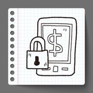 phone money safe doodle N2