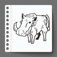 pig doodle N7