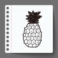 pineapple doodle N3