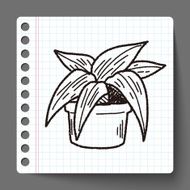 plant doodle N103