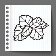 plant doodle N127