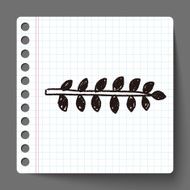 plant doodle N128