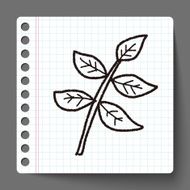 plant doodle N142